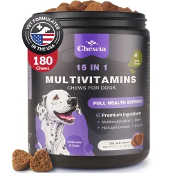 3145-6S4PA6TEB.0.td_size_1 Dog Vitamins 15 in 1 Dog Multivitamin Chews
